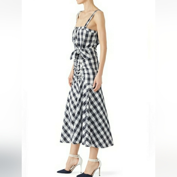 🆕️Minka Gingham Cotton Dress, Navy/White🪞 - Picture 10 of 10